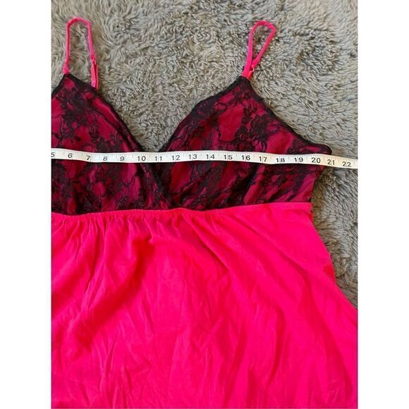 Cacique sleepwear womens‎ camisole pink and black size 22/24 - Picture 4 of 5